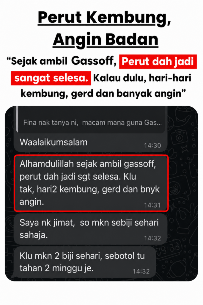 Pengalaman pengguna GASSOFF